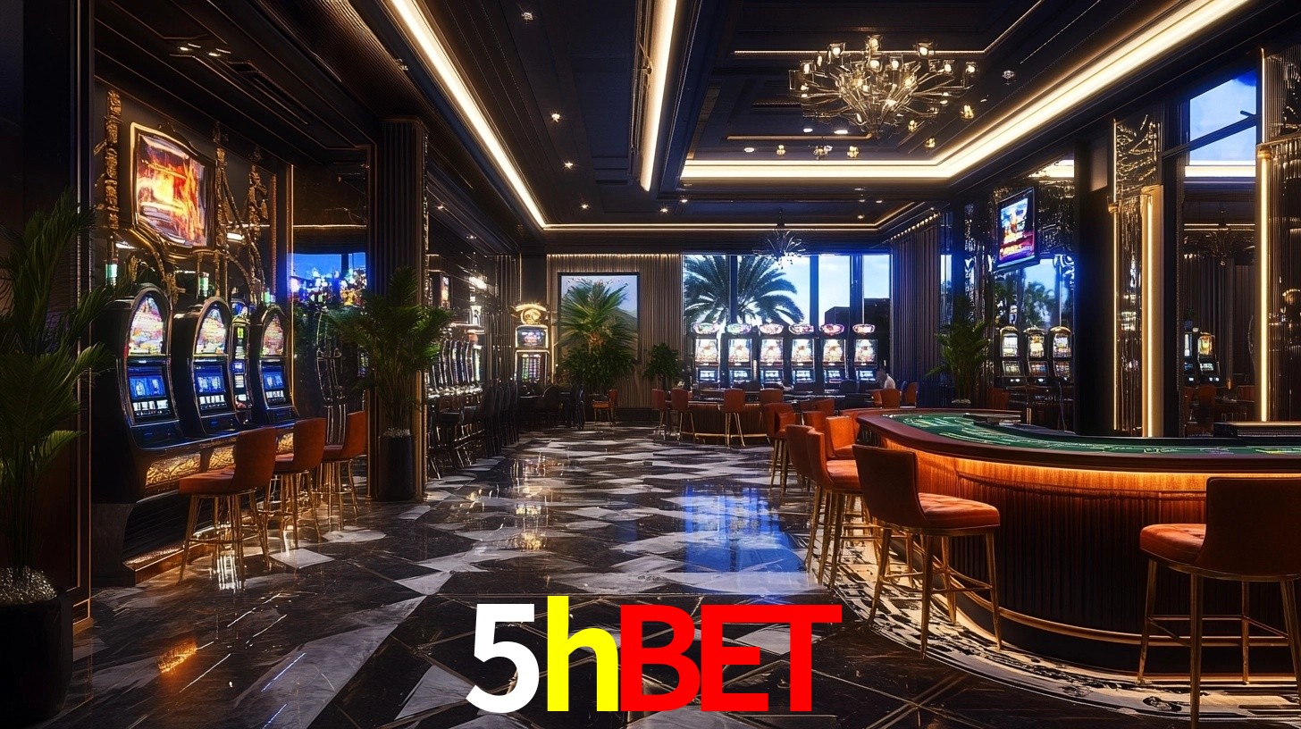 5hbet Logo - Bônus com Rollover Justo